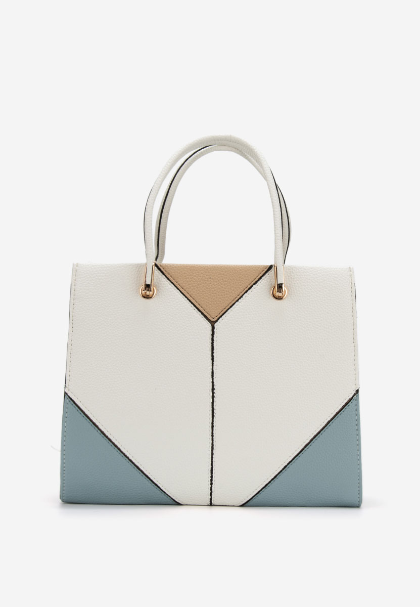 Białe torebka do biura Cremliana