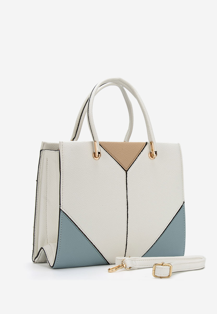 Białe torebka do biura Cremliana