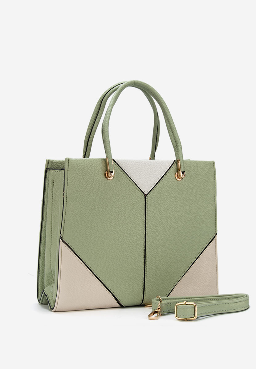 Zielone torebka do biura Cremliana