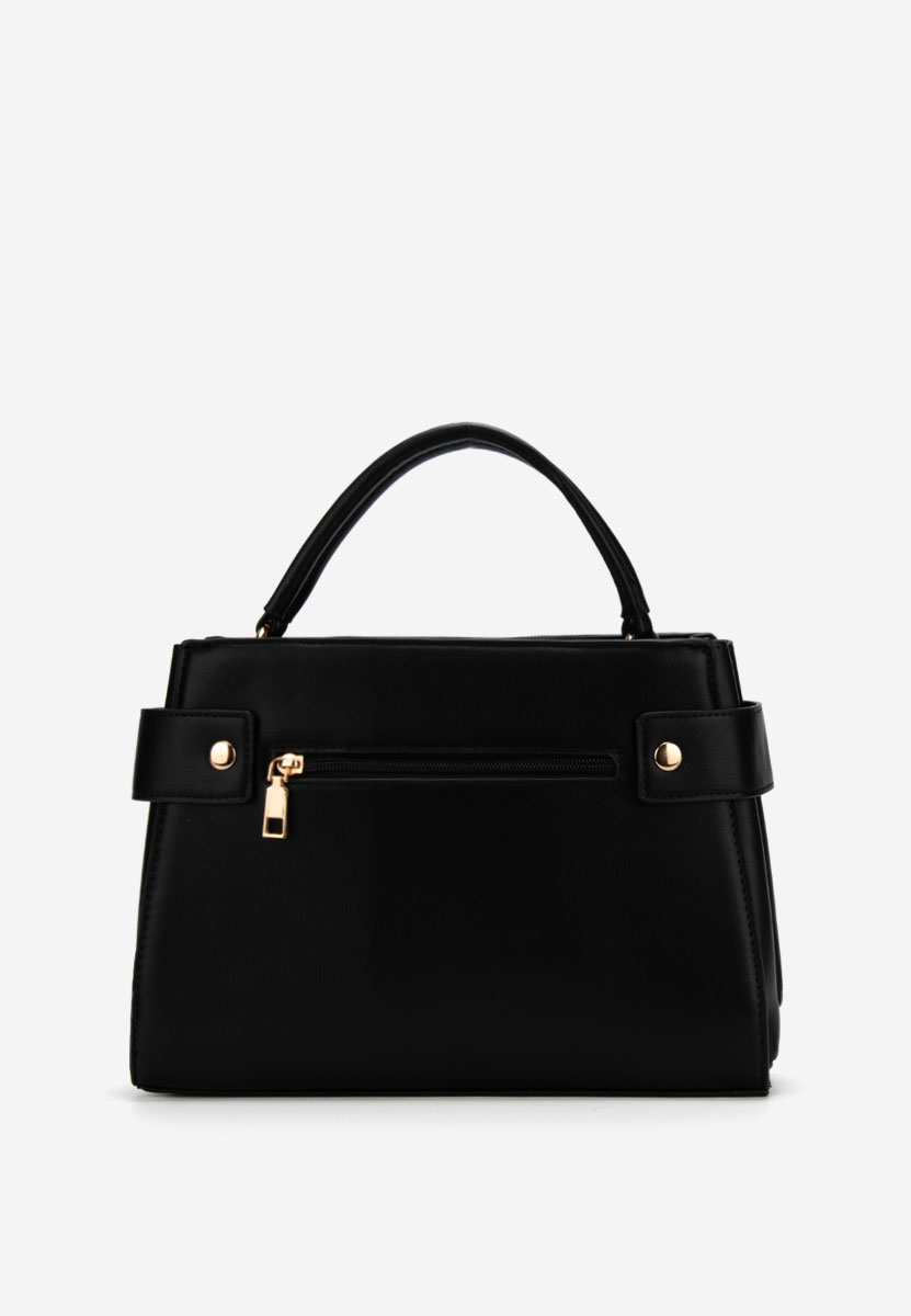 Czarna torebka do ręki Marana