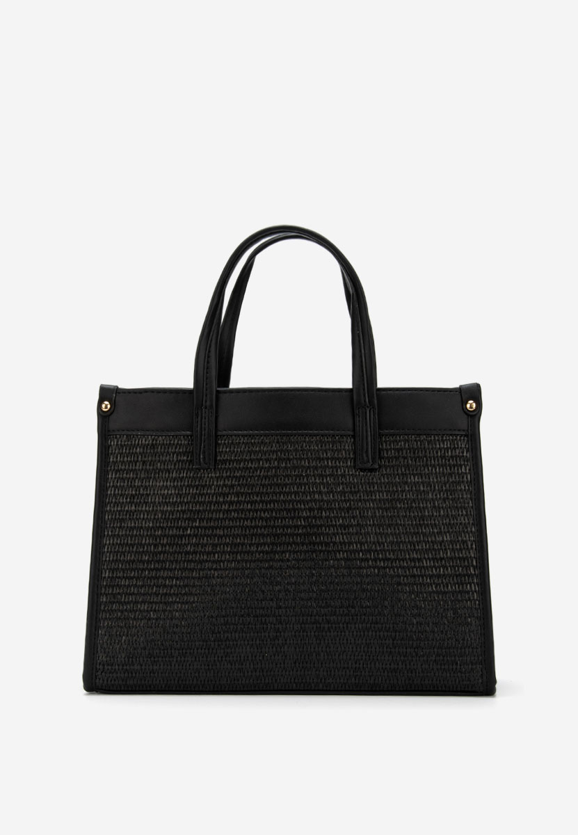 Czarna torebka do ręki Tiamara