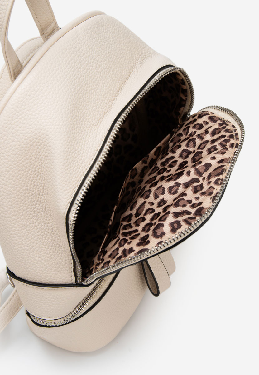 Beżowe plecak damska Izaelya