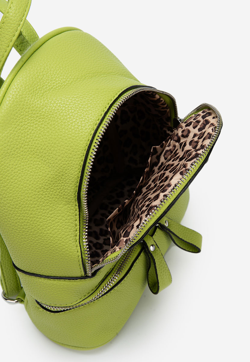 Zielone plecak damska Izaelya