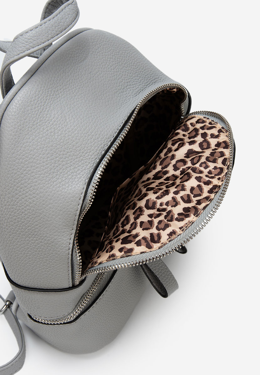 Szare plecak damska Izaelya