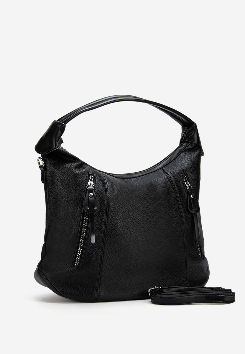 Czarna torebka do ręki Aikena