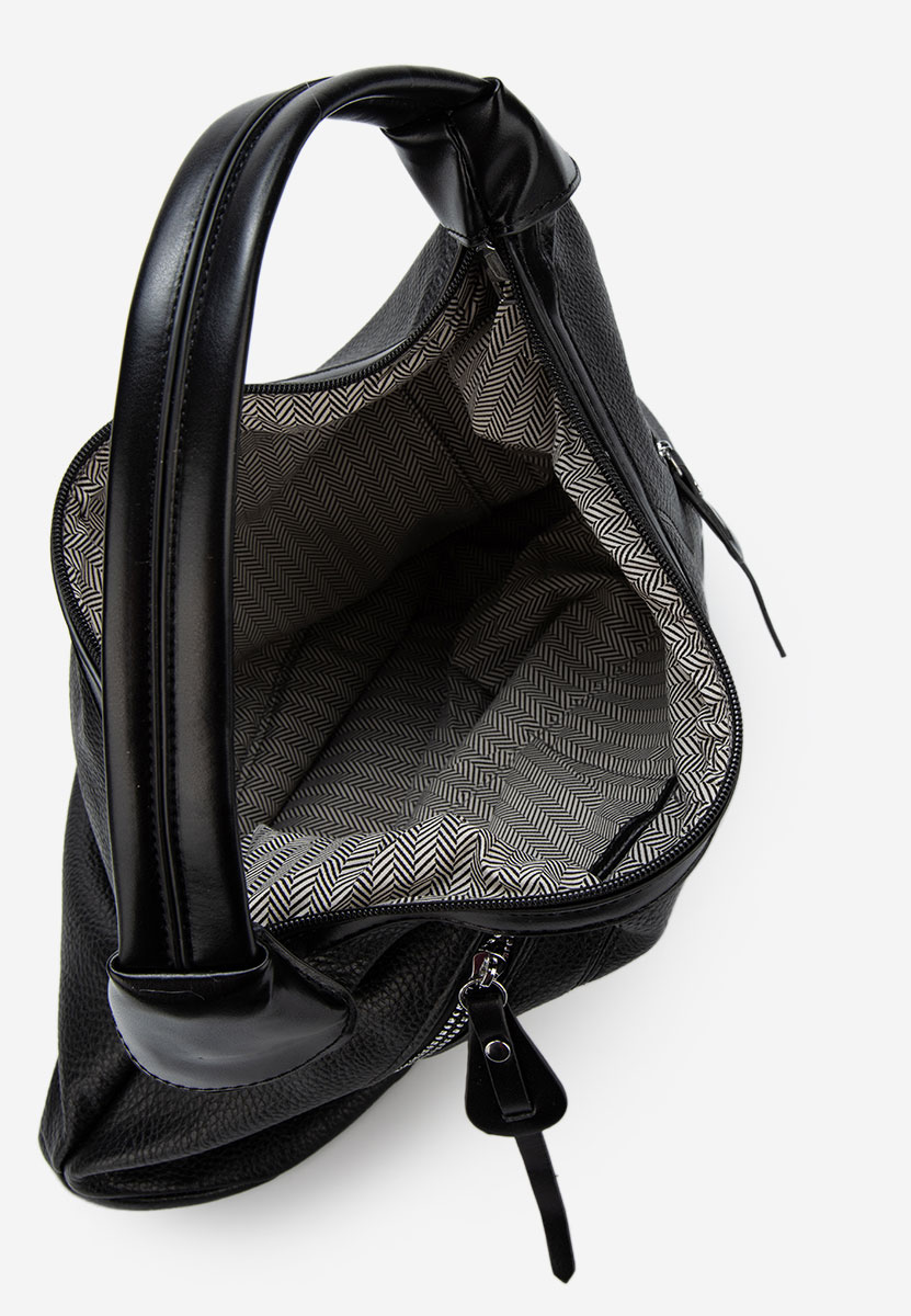 Czarna torebka do ręki Aikena