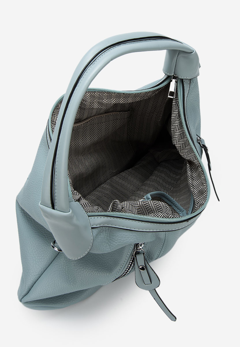 Niebieskie torebka do ręki Aikena