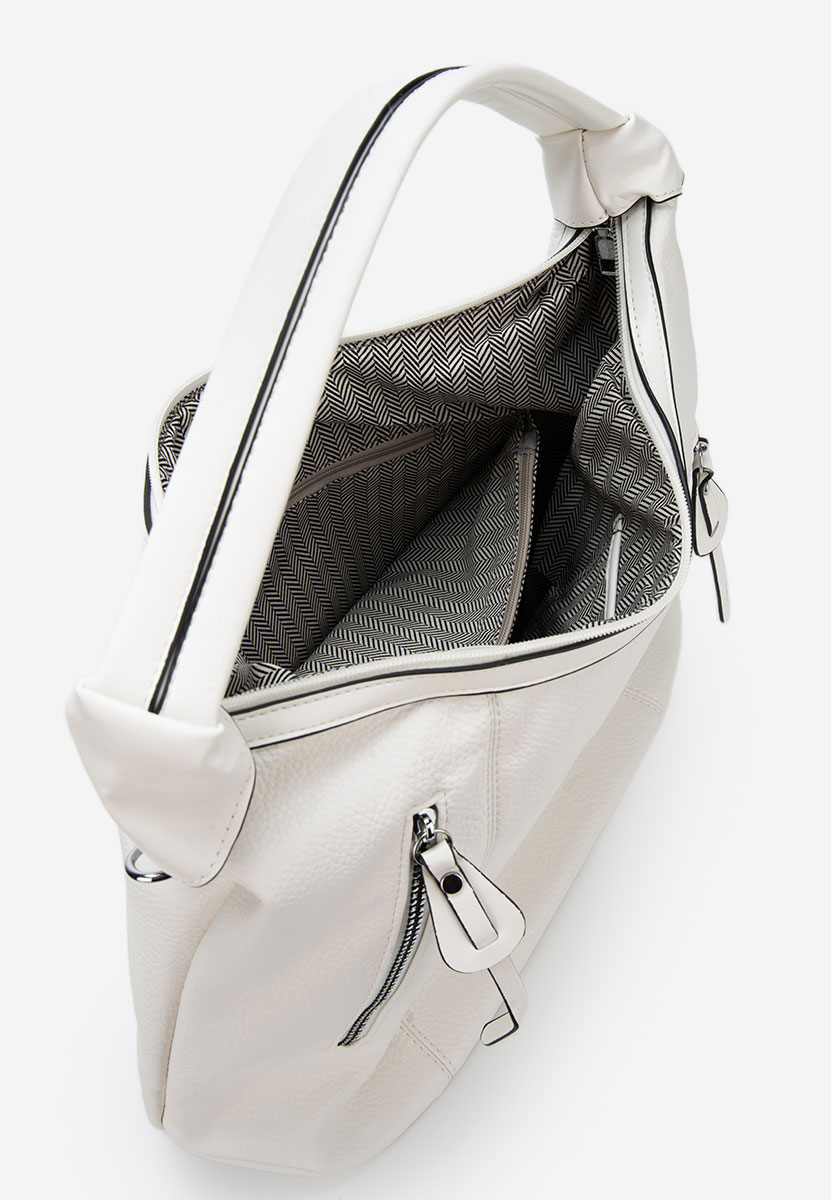 Białe torebka do ręki Aikena