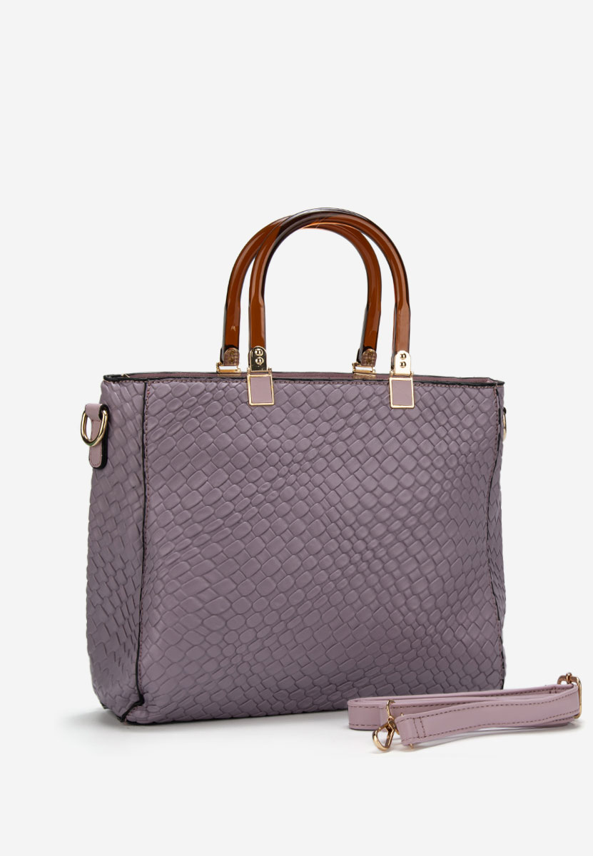 Fioletowe torebka do ręki Louisana