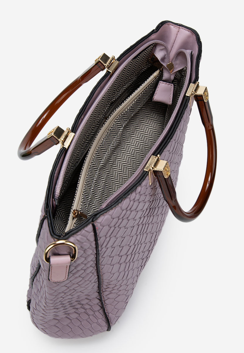 Fioletowe torebka do ręki Louisana