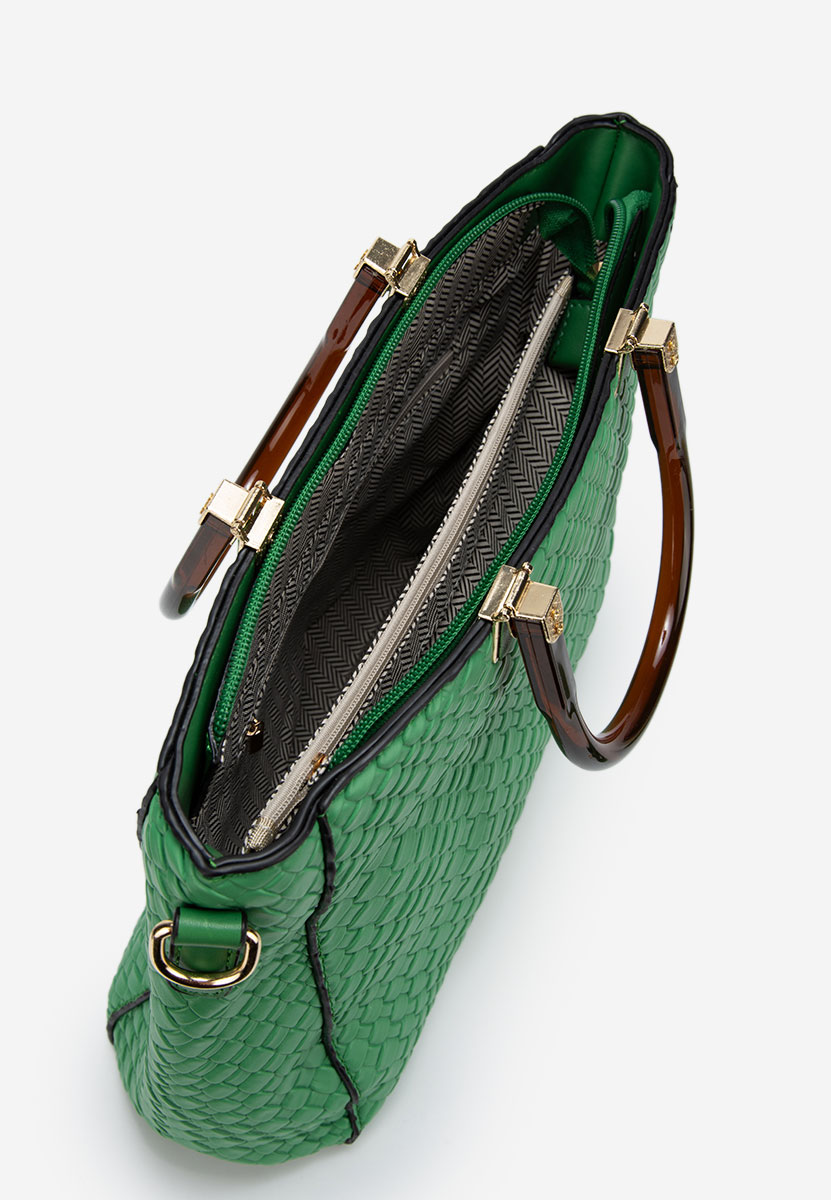 Zielone torebka do ręki Louisana