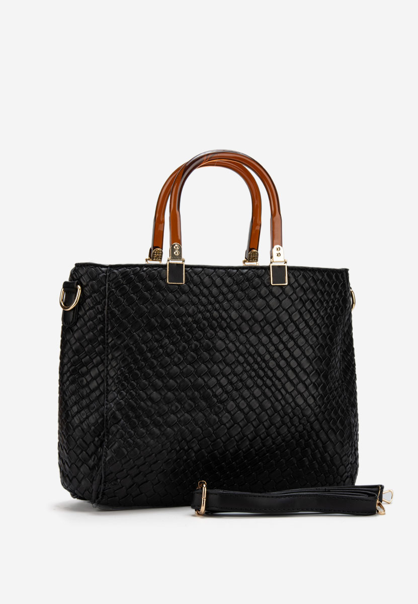 Czarna torebka do ręki Louisana