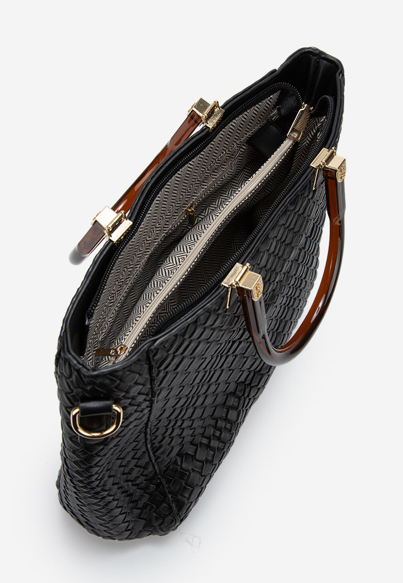 Czarna torebka do ręki Louisana