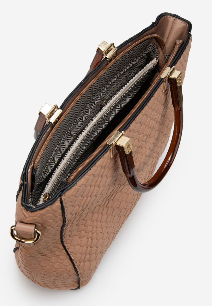 Beżowe torebka do ręki Louisana