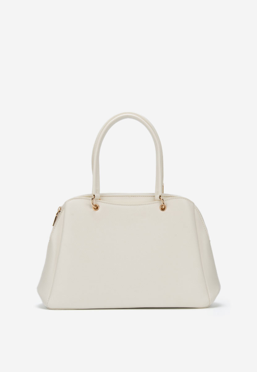 Białe torebka do ręki Olema