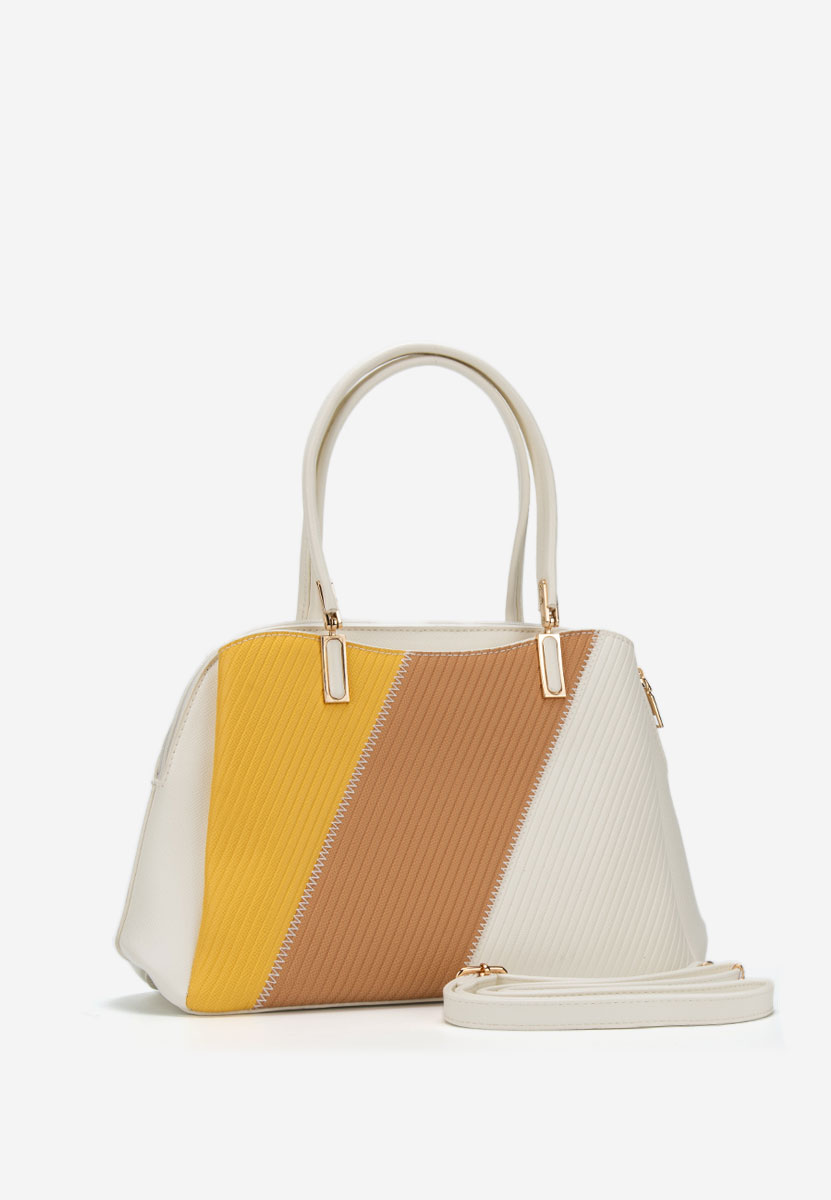 Białe torebka do ręki Olema