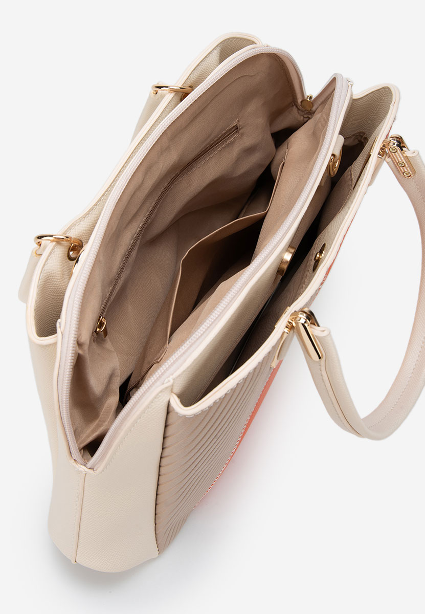 Beżowe torebka do ręki Olema