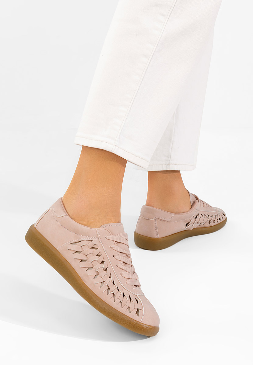 Różowe sneakersy damskie Setiana