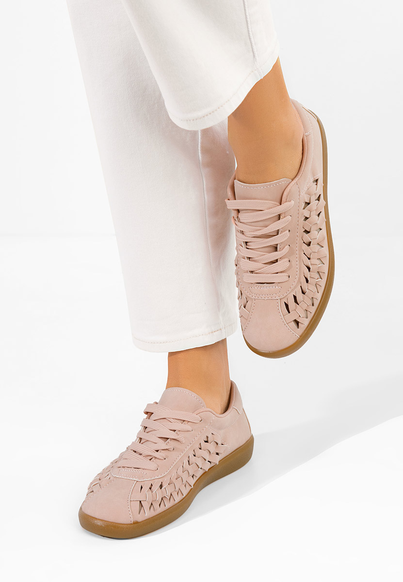 Różowe sneakersy damskie Setiana