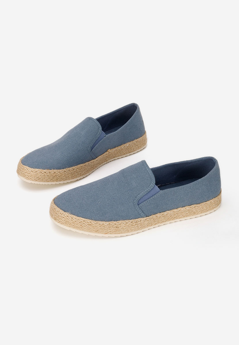 Niebieskie espadryle męskie Zoltan