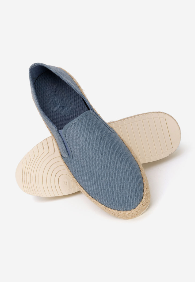 Niebieskie espadryle męskie Zoltan