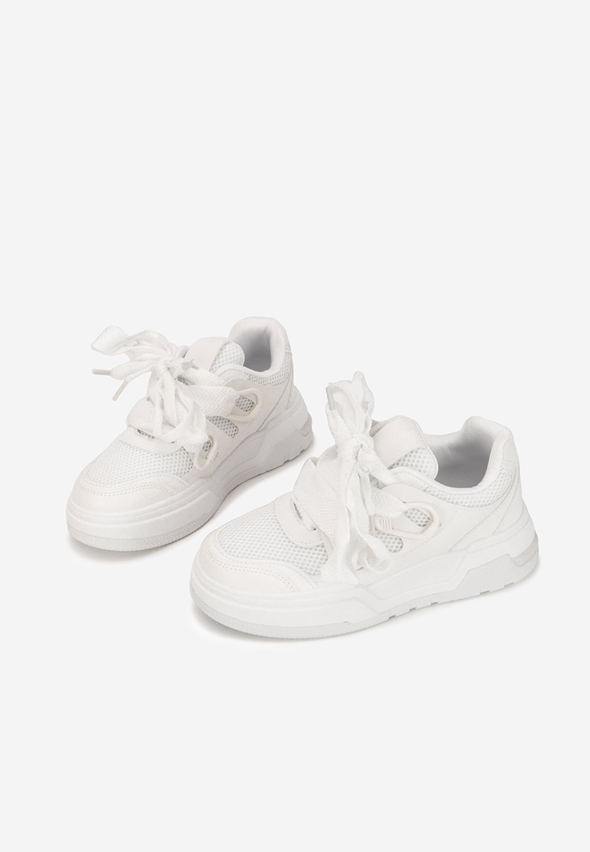 Białe sneakersy damskie Amelora