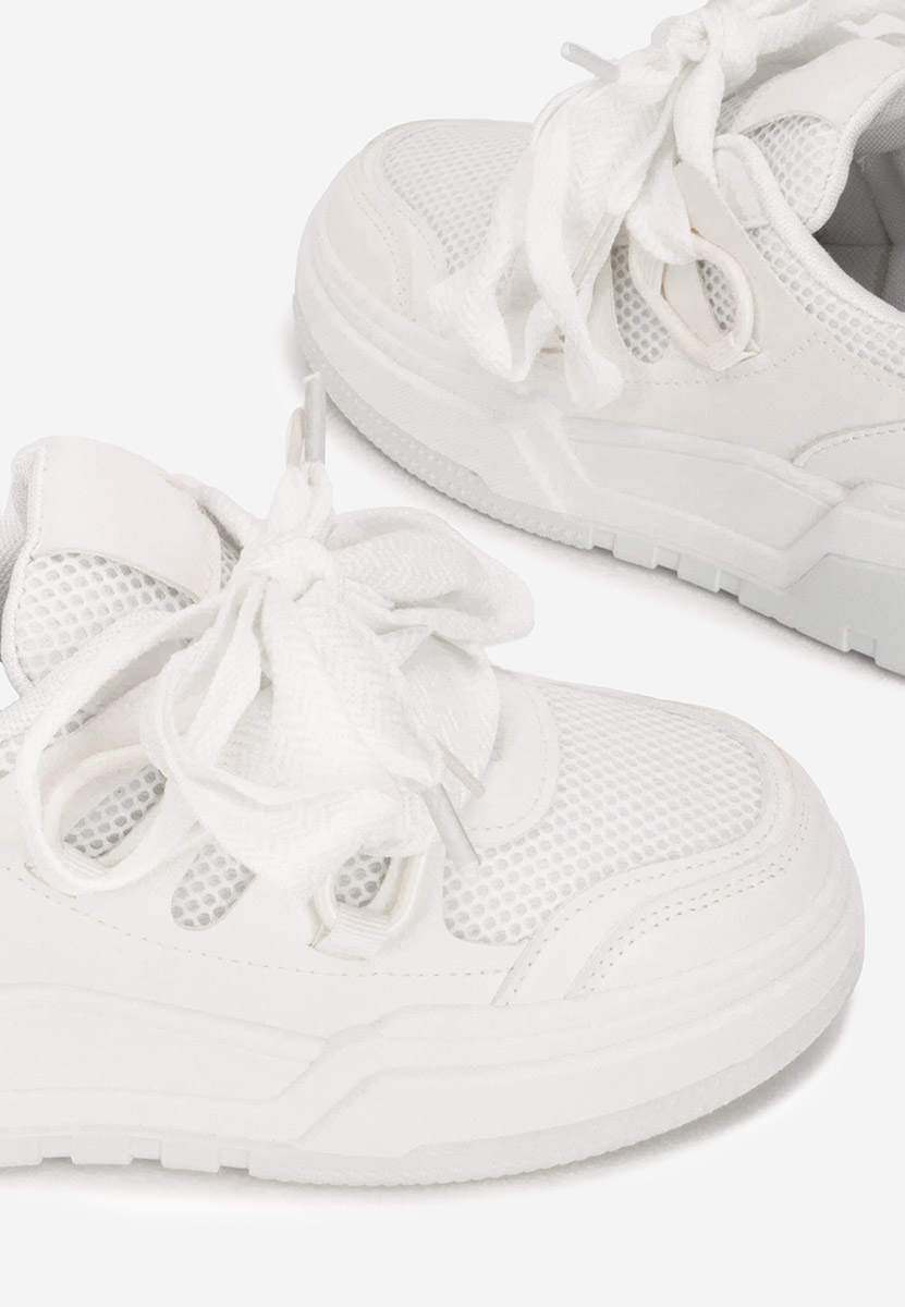 Białe sneakersy damskie Amelora