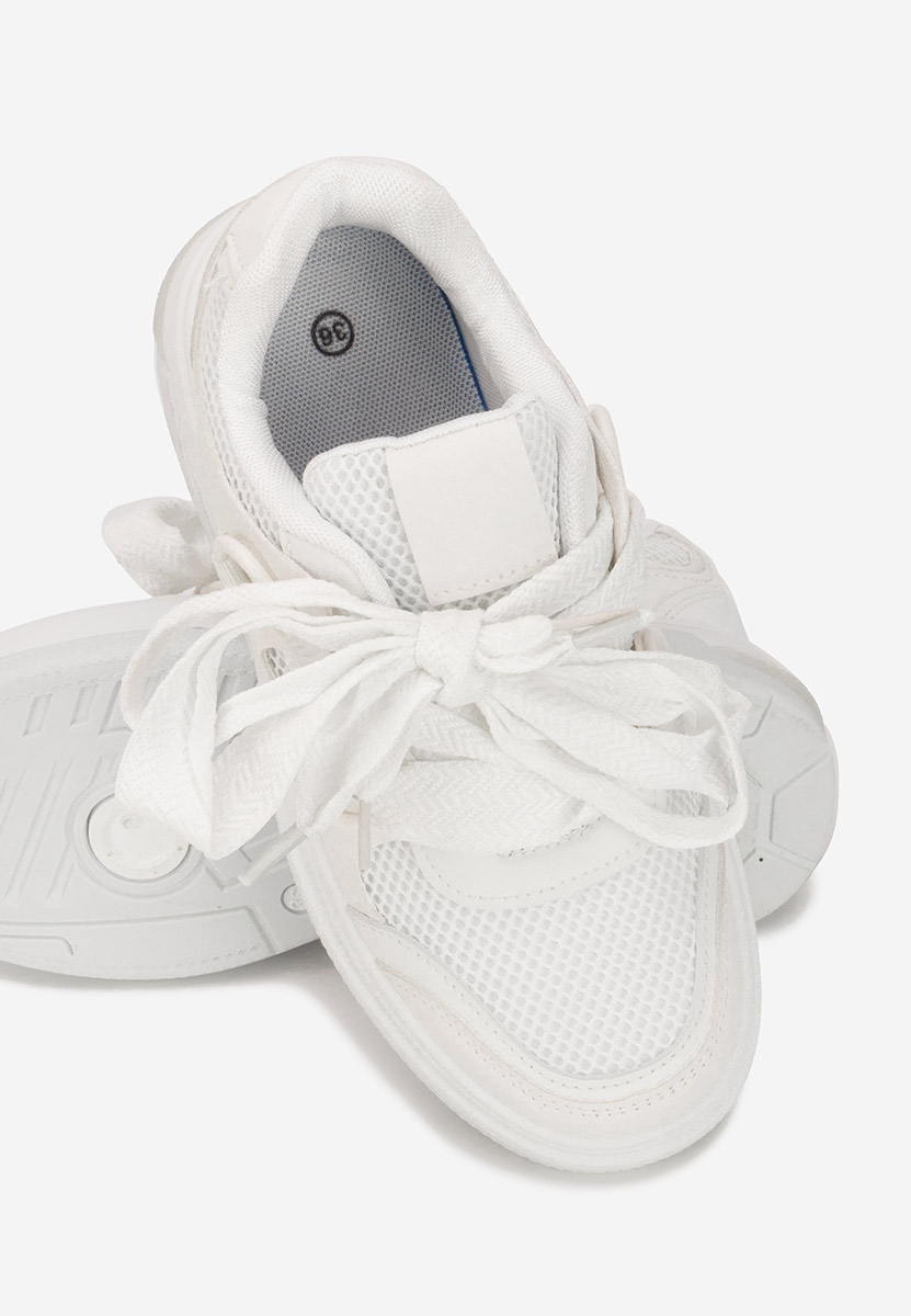 Białe sneakersy damskie Amelora