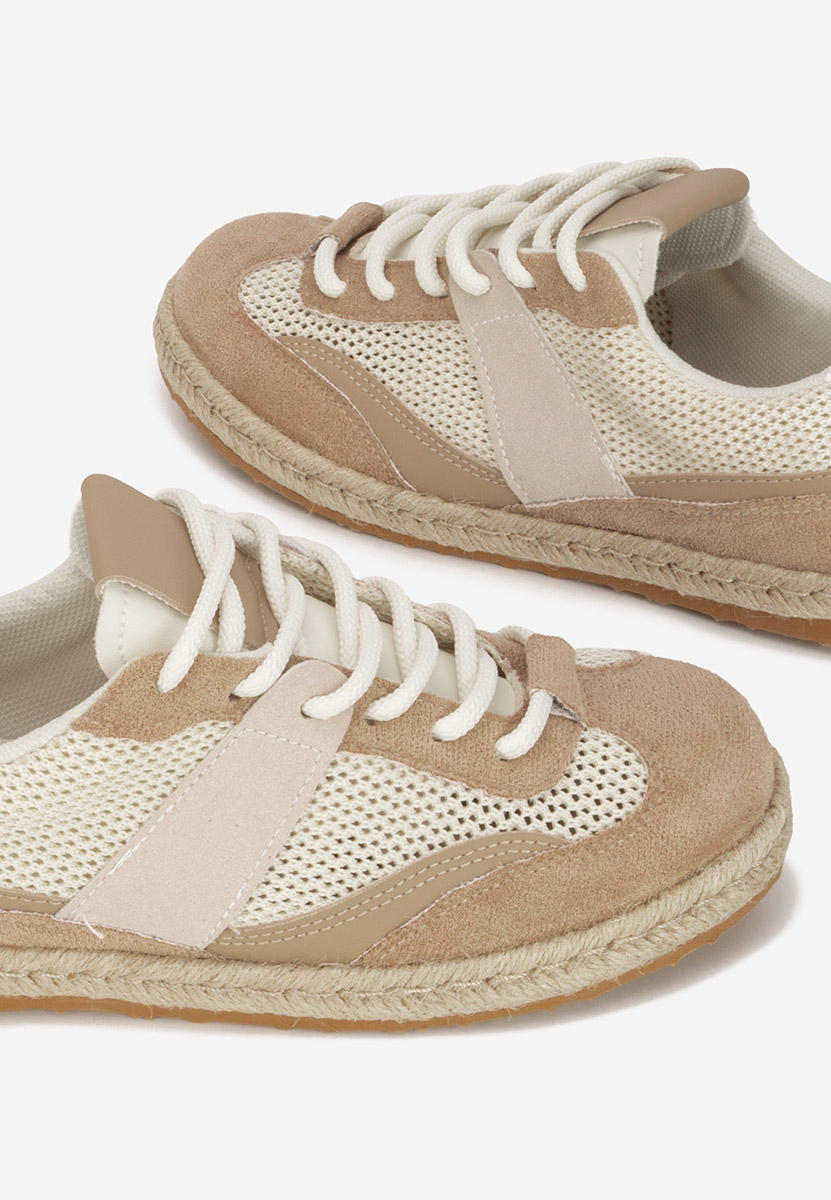Khaki sneakersy damskie Dianka
