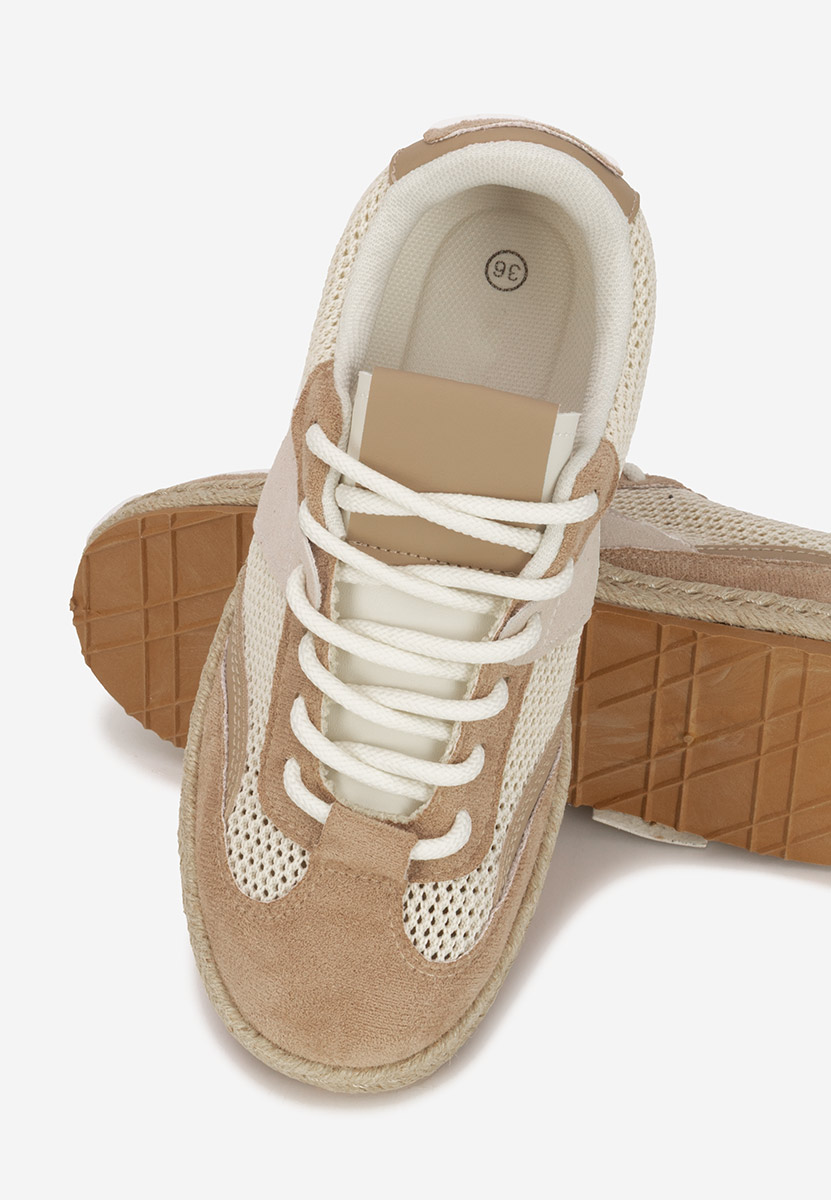 Khaki sneakersy damskie Dianka