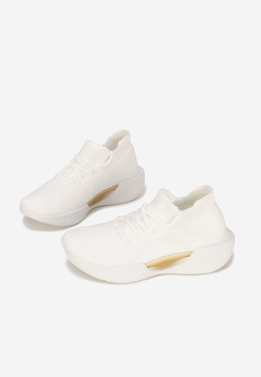 Białe sneakersy damskie Euliana