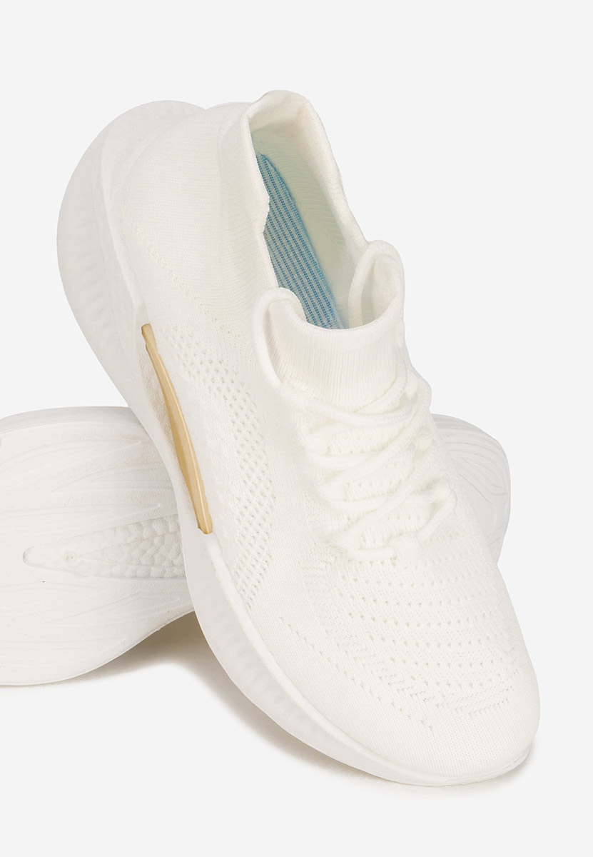 Białe sneakersy damskie Euliana