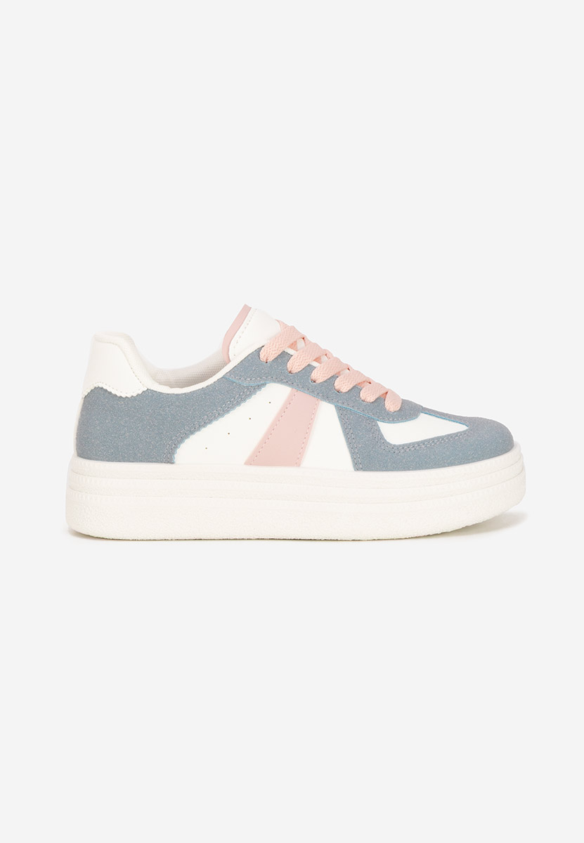 Wielokolorowy sneakersy na platformie Serinia