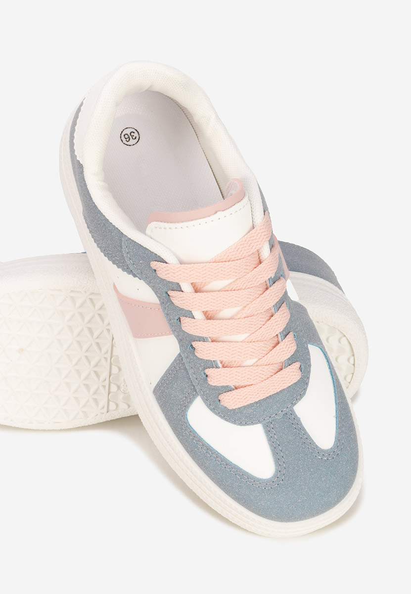 Wielokolorowy sneakersy na platformie Serinia