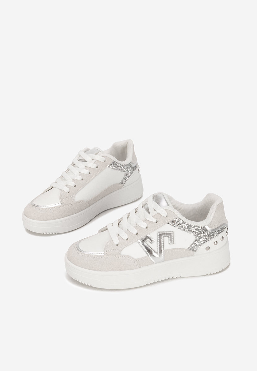 Białe sneakersy damskie Taunya