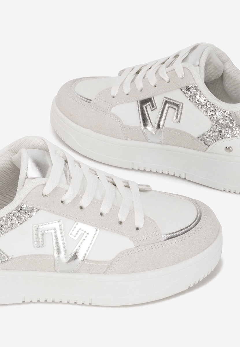 Białe sneakersy damskie Taunya