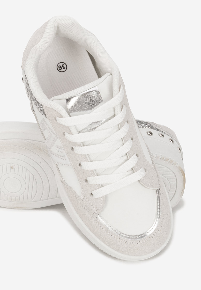 Białe sneakersy damskie Taunya