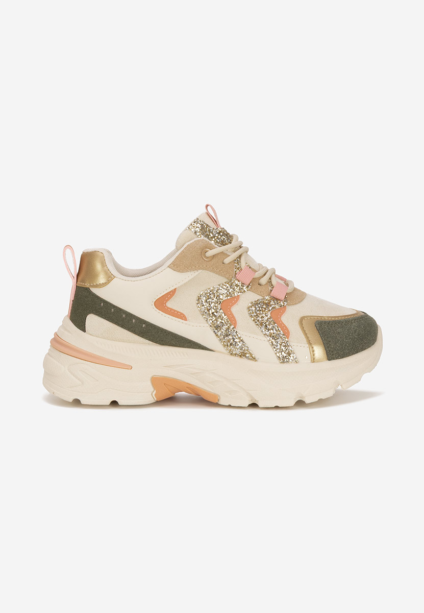 Wielokolorowy sneakersy na platformie Odinea V2