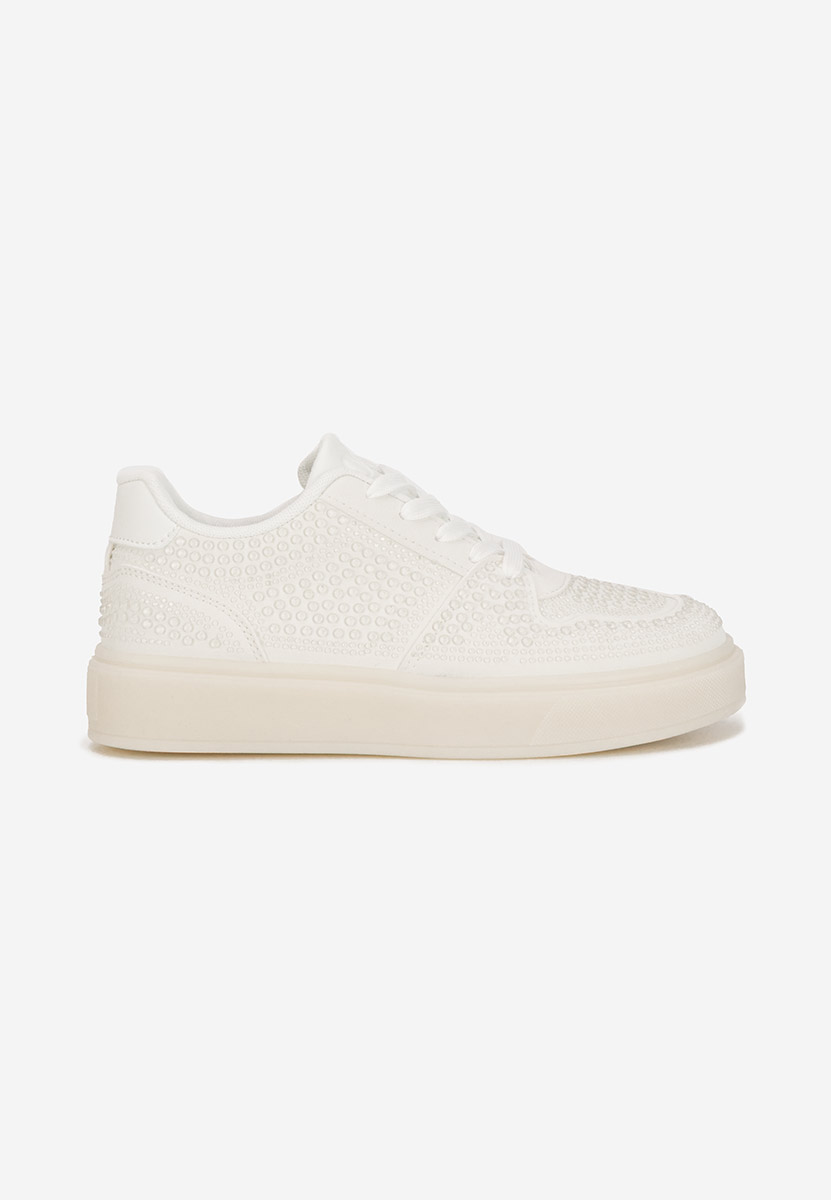 Białe sneakersy damskie Olivina