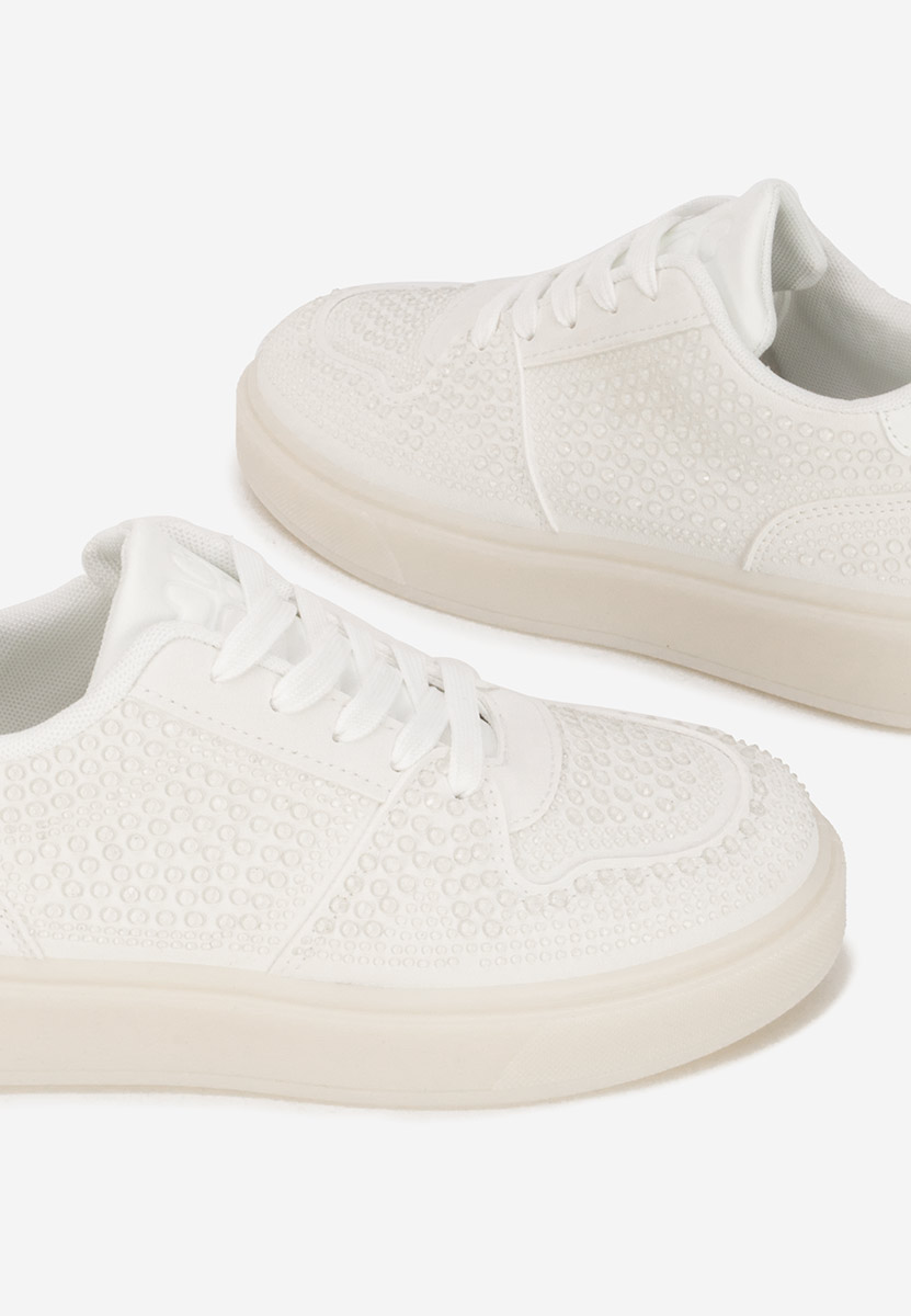 Białe sneakersy damskie Olivina