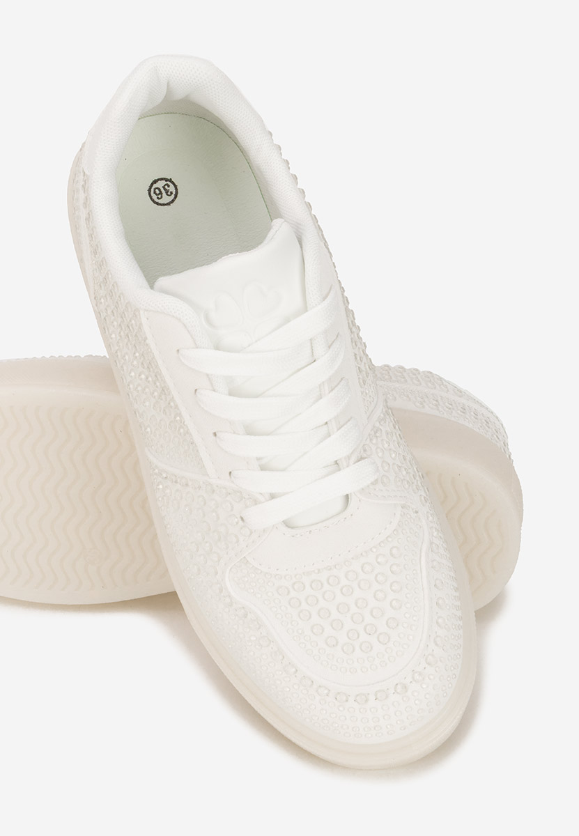 Białe sneakersy damskie Olivina