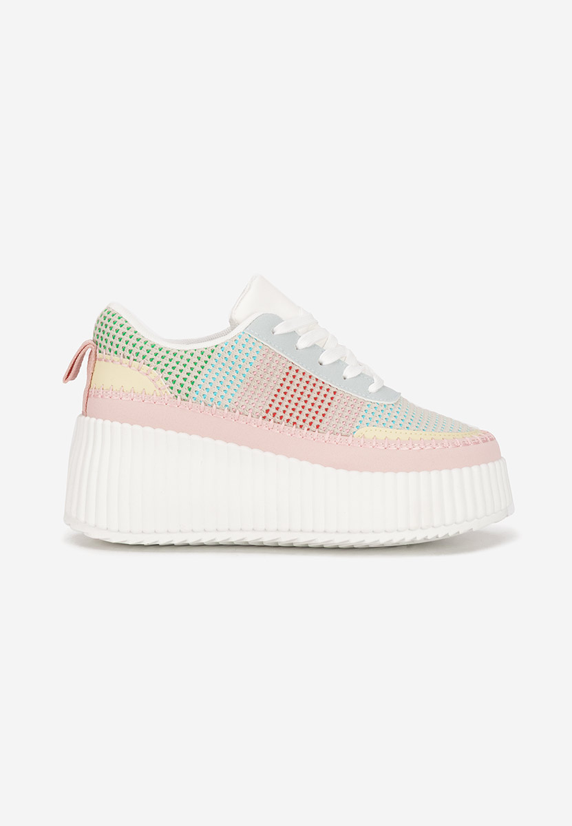 Wielokolorowy sneakersy na platformie Tamylsa