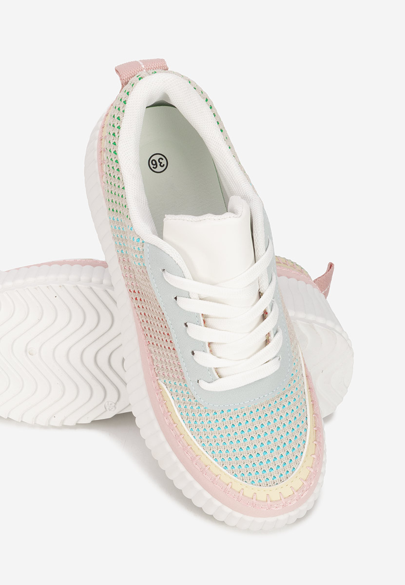 Wielokolorowy sneakersy na platformie Tamylsa