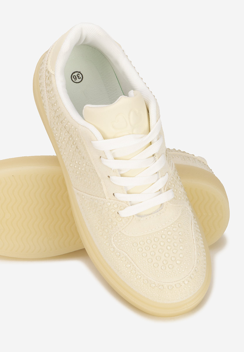 Żółte sneakersy damskie Olivina