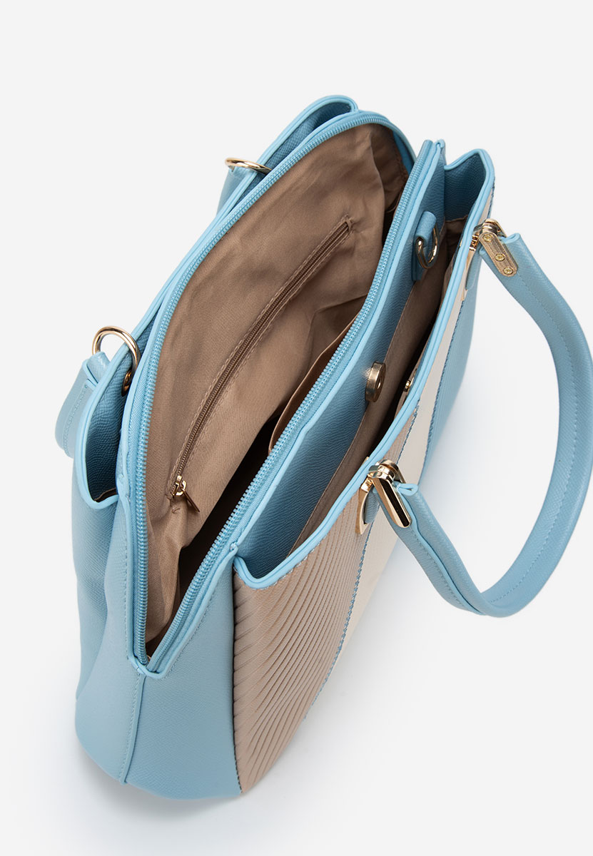 Niebieskie torebka do ręki Olema