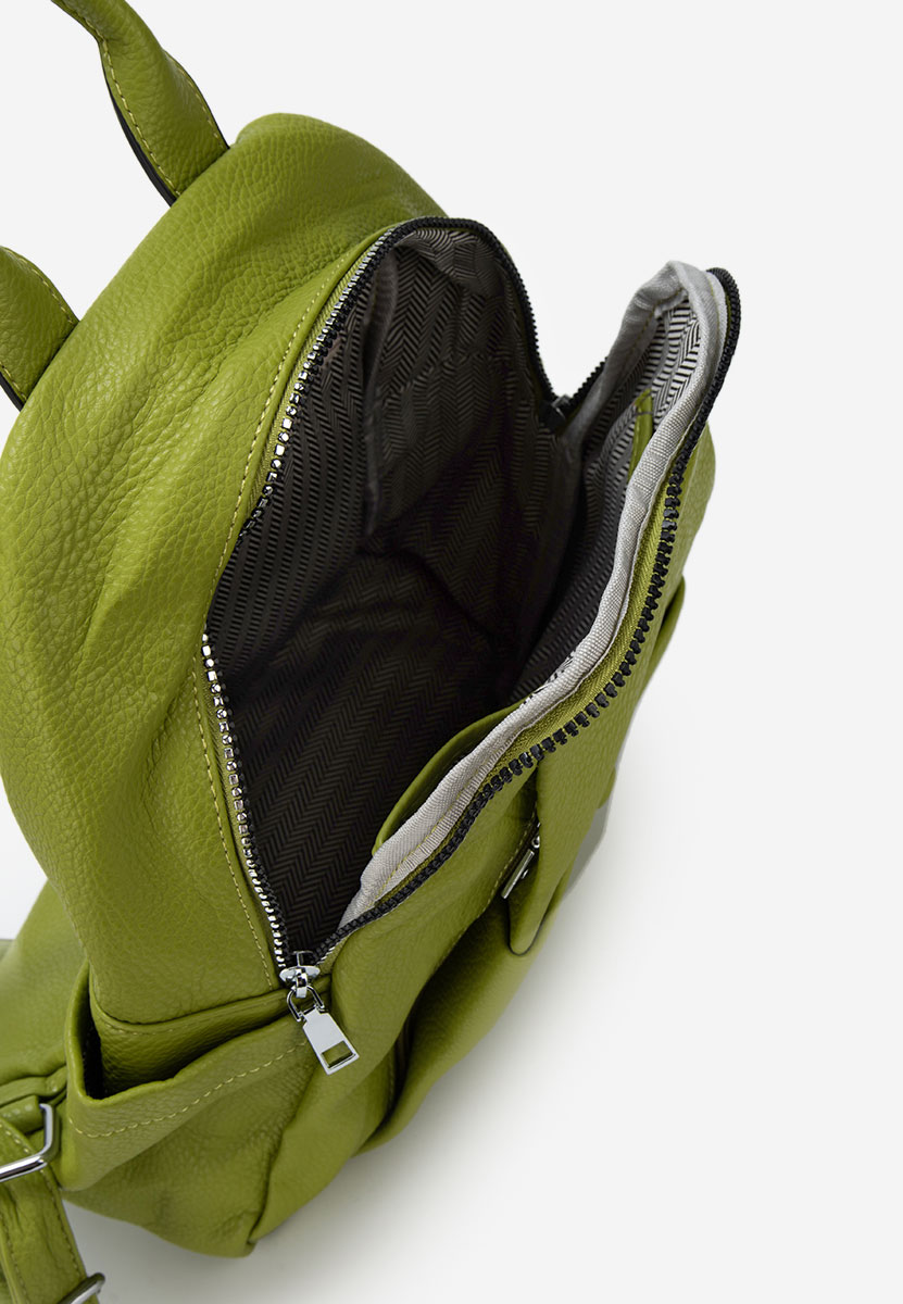 Zielone plecak damska Salomeia