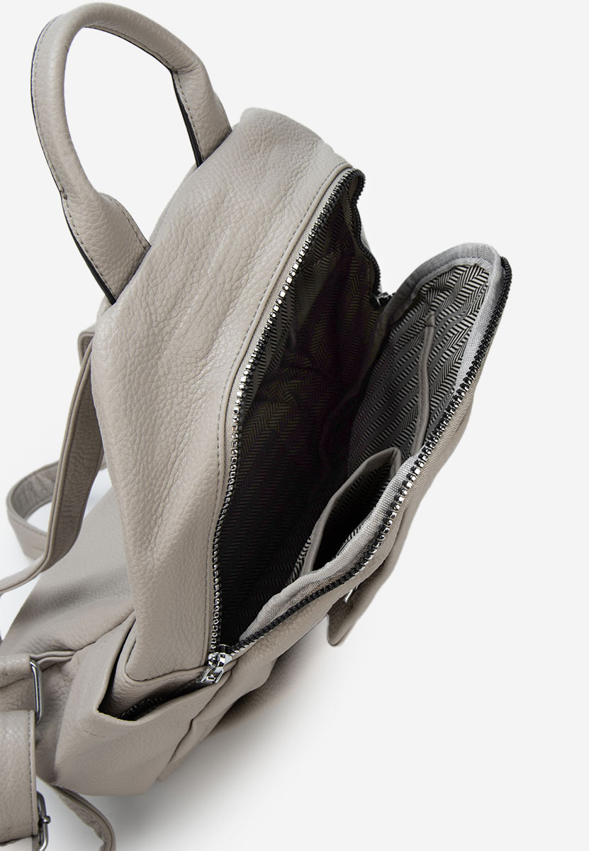 Szare plecak damska Salomeia