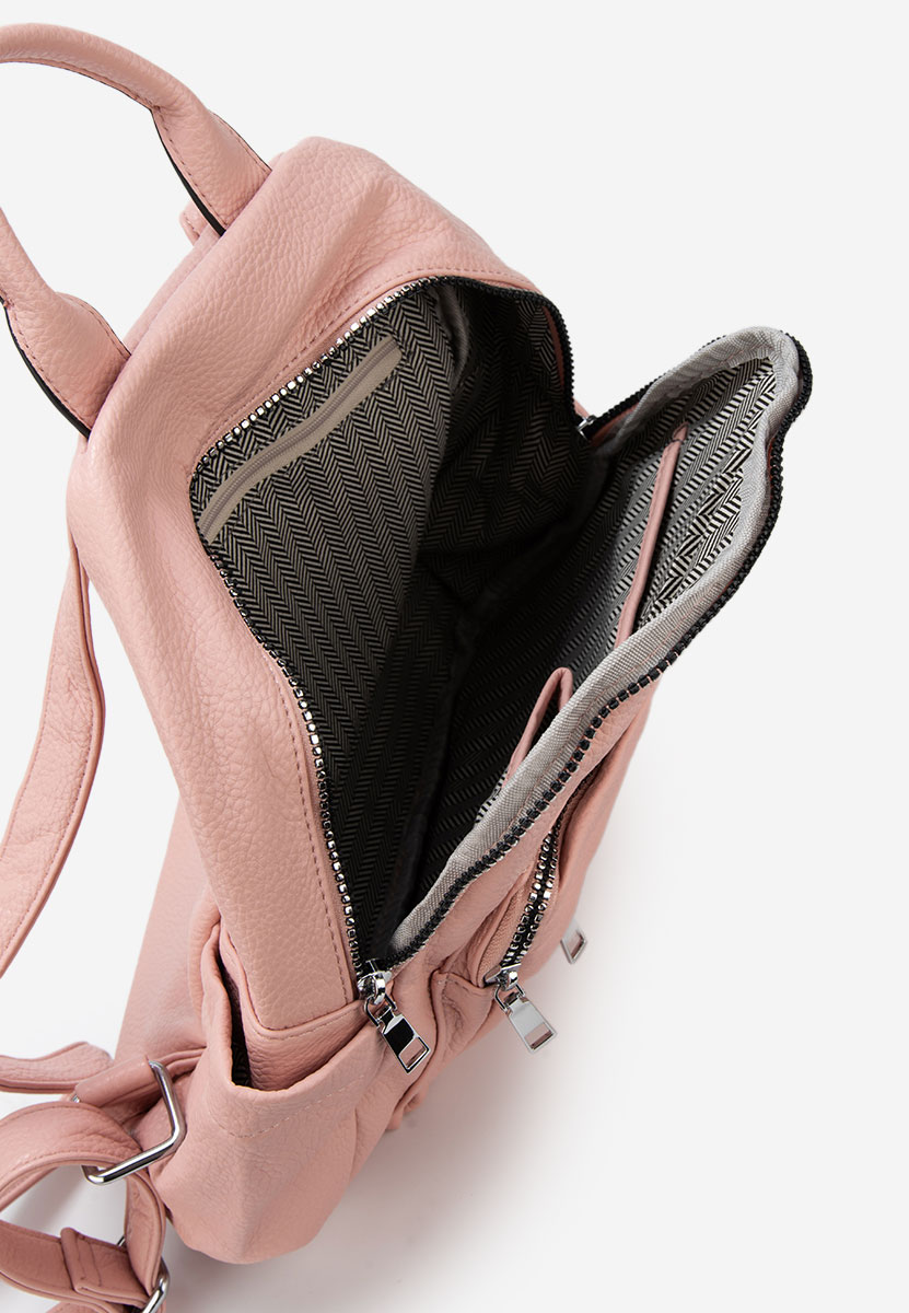 Różowe plecak damska Rafelia