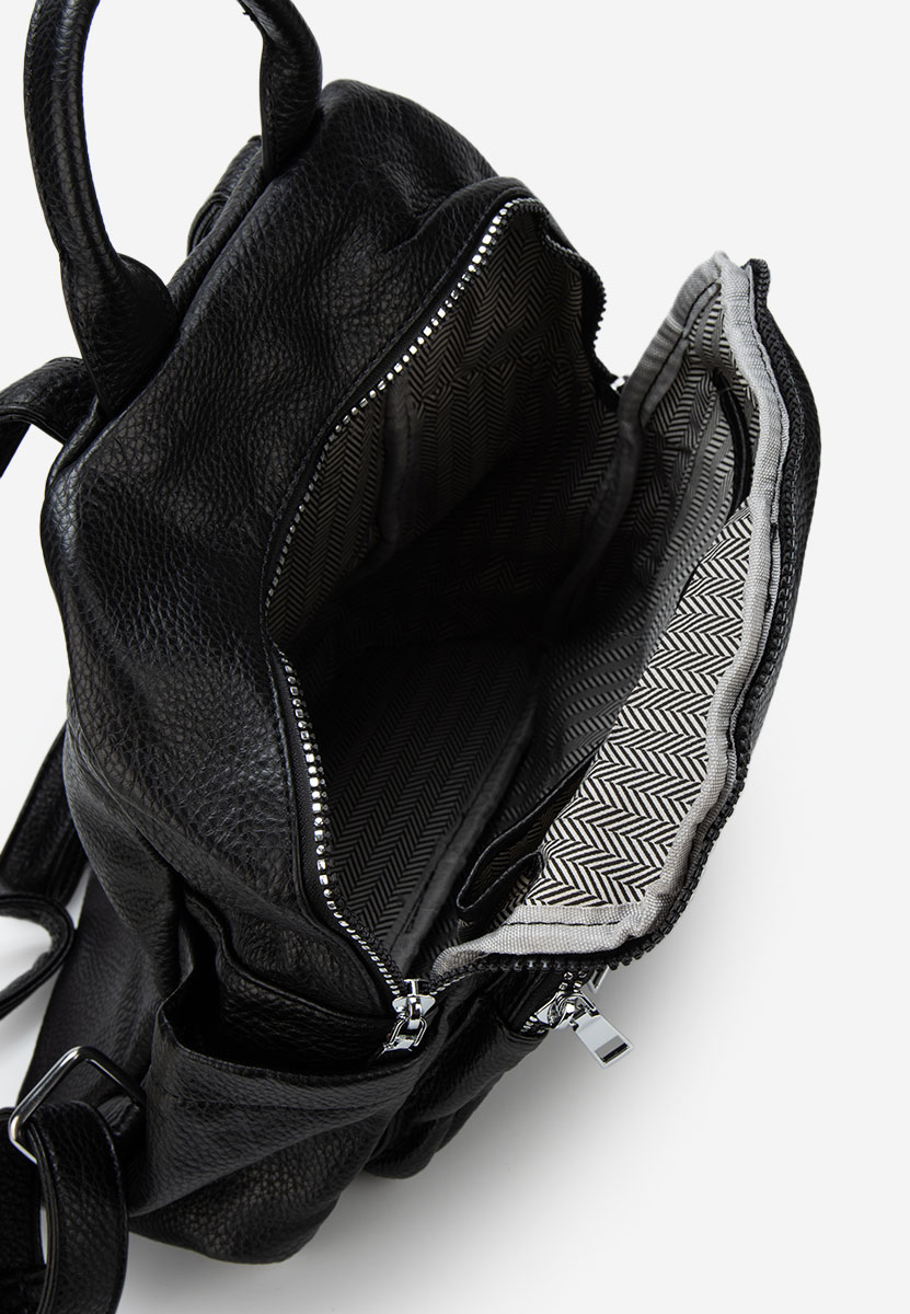 Czarny plecak damska Rafelia