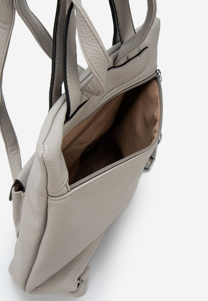 Szare plecak damska Saranea